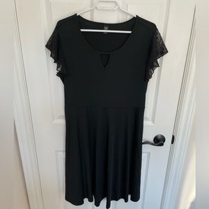 Black Flowy Dress